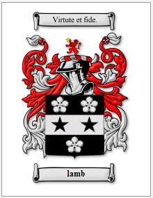 Lamb Family Crest