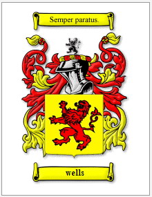 Wells Family Crest